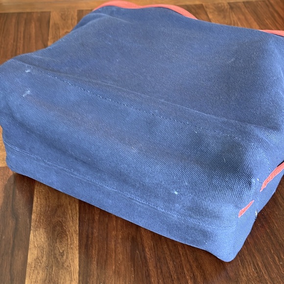 BEAUTIFUL KATE SPADE CANVAS TOTE - RED WHITE & BLUE - VERY PATRIOTIC! - Picture 5 of 12